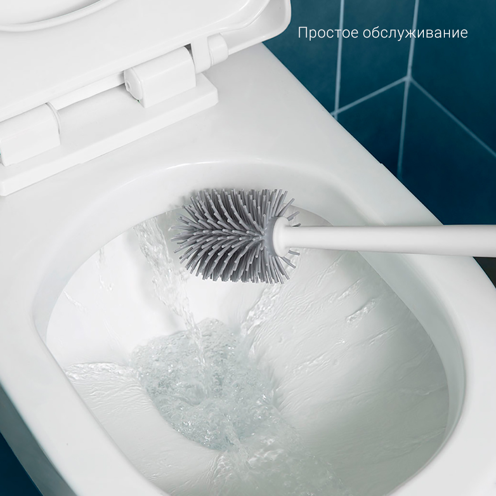 Ершик для унитаза Xiaomi YiJie Vertical Storage Toilet Brush