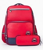 Детский рюкзак Xiaomi Xiaoyang Small Student Book Bag (3-6 лет, с пеналом) Red — фото