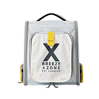 Рюкзак-переноска для животных Xiaomi Petkit Outdoor X-Zone Cat Backpack (Серый) — фото
