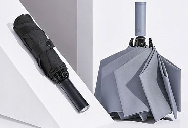 90 Points Automatic Reverse Folding Umbrella – зонт с УФ защитой и оригинальным сложением за 14 долларов