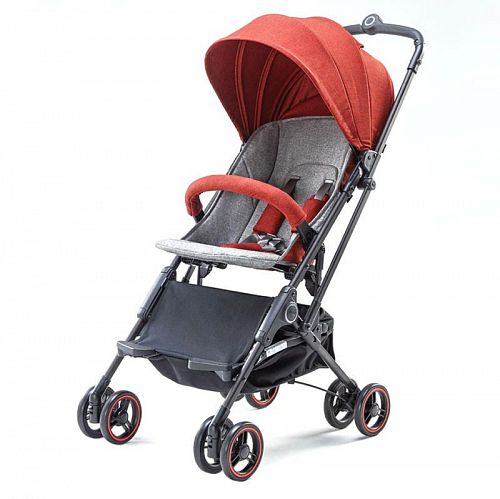 Детская коляска трансформер Xiaomi Light Baby Folding Stroller Red (Красный) — фото