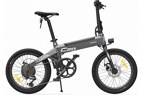 Электровелосипед HIMO C20 Electric Power Bicycle Gray (Серый) — фото